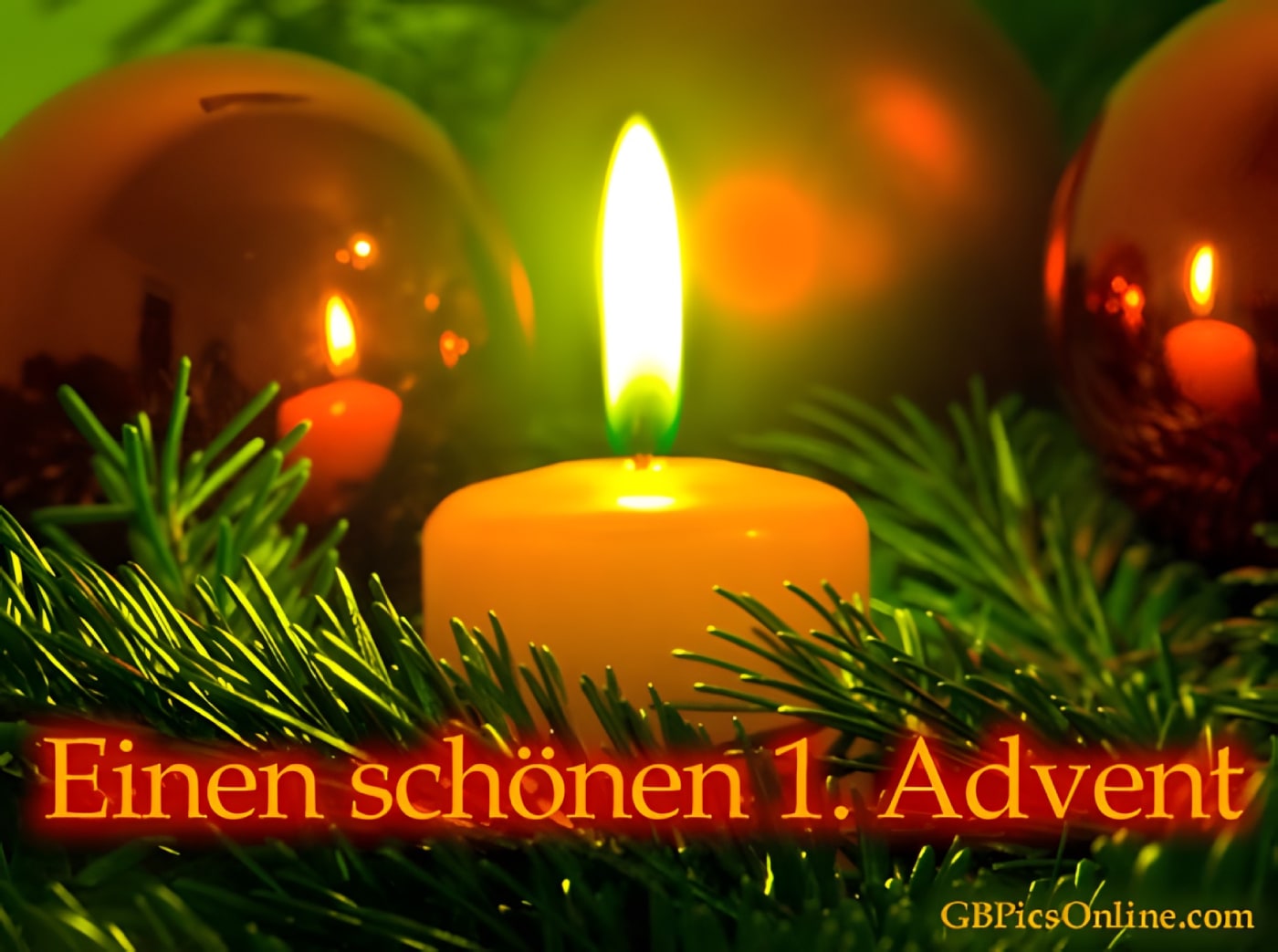 ᐅ 1. Advent Bilder 1. Advent GB Pics