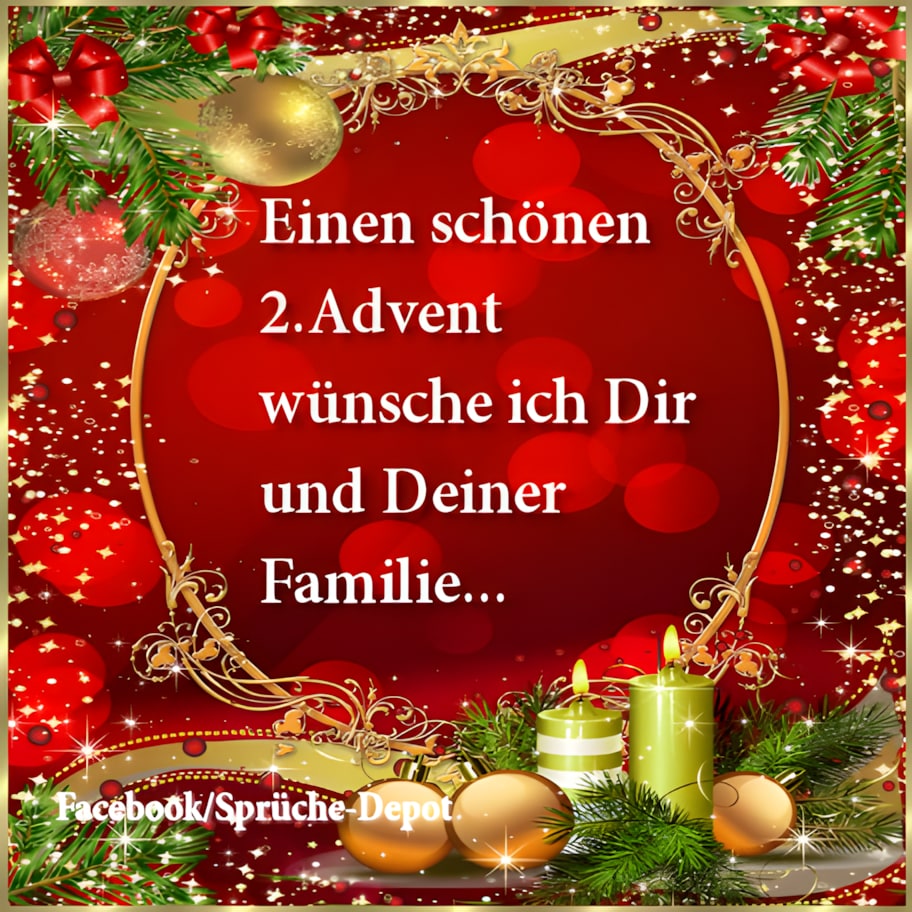 ᐅ 2 Advent Bilder 2 Advent Gb Pics Gbpicsonline