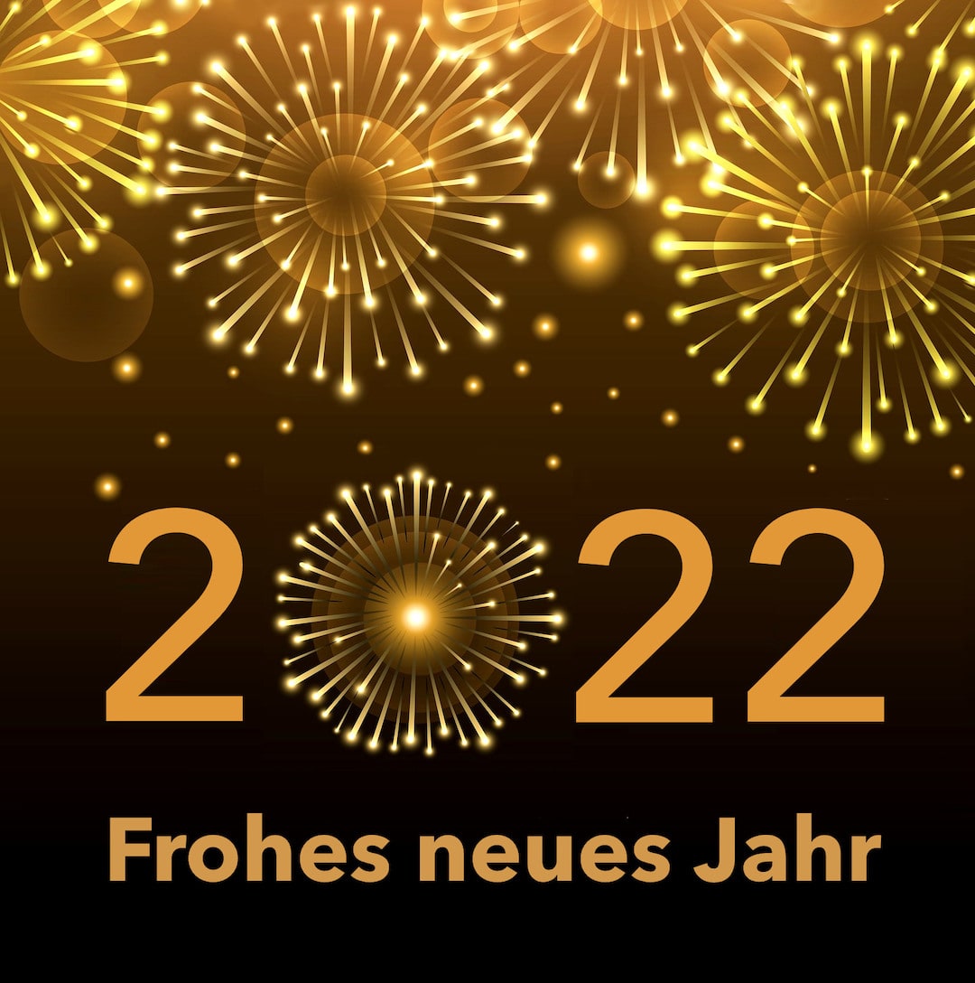 2022 Frohes neues Jahr.