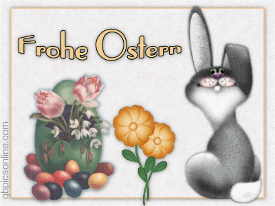 Frohe Ostern.