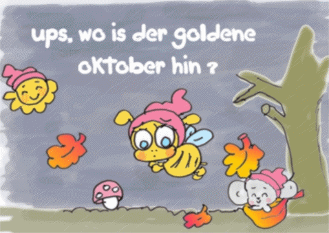 Ups, wo is der goldene Oktober hin ?