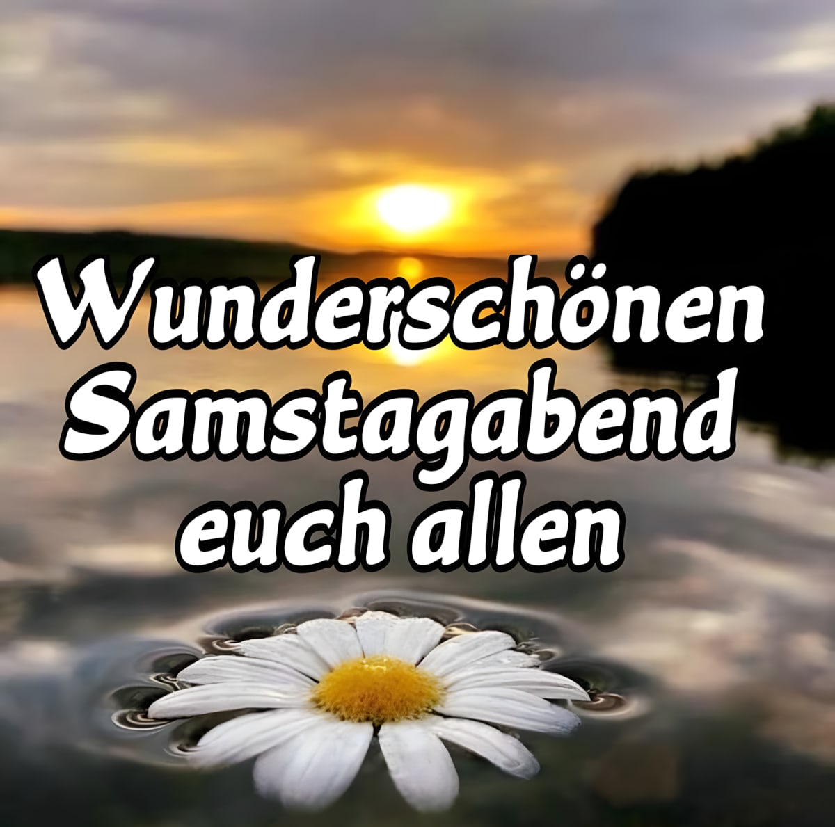 Wunderschönen Samstagabend euch allen.