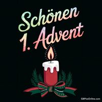 Schönen 1. Advent.