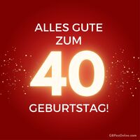 Alles Gute zum...
