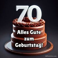 Ein köstliches Meisterwerk, um sieben Jahrzehnte zu feiern.