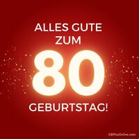 Alles Gute zum...