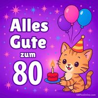 Alles Gute zum 80.