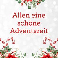 Festliche Blumen und Zuckerstangen heben die Stimmung in der Adventszeit.