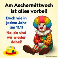 Am Aschermittwoch...