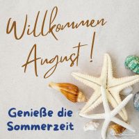 Sommertage und Meeresbrise: die perfekte Kombination für den August.
