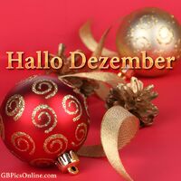 Hallo Dezember