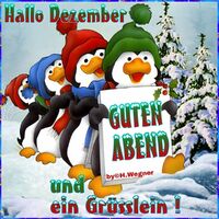Hallo Dezember...
