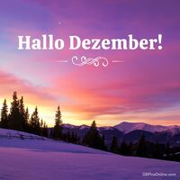 Hallo Dezember!
