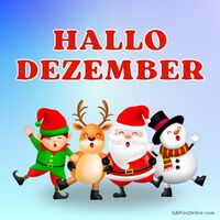 Hallo Dezember.