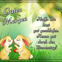 Guten Morgen...