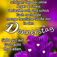 Ich wünsche Euch...