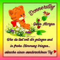 Donnerstag. Guten...