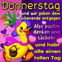 Donnerstag...