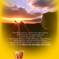 Du bist ein einma...