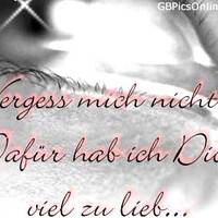 Vergess mich nich...