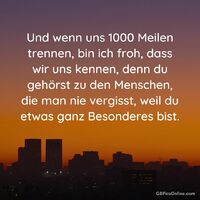 Und wenn uns 1000...