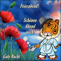 Feierabend! Schön...