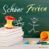 Schöne Ferien.