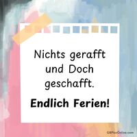 Nichts gerafft...