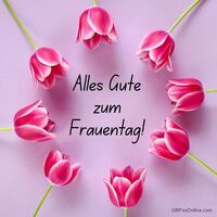 Zarte Tulpen auf einem strahlenden Hintergrund verleihen jedem Raum einen Hauch von Frühling.