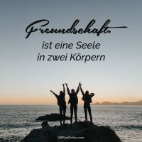 Freundschaft ist...