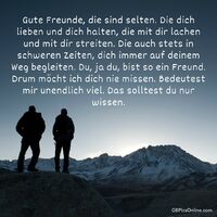 Gute Freunde...