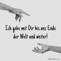 Ich gehe mit Dir...