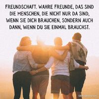 Freundschaft...