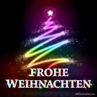 Frohe Weihnachten.