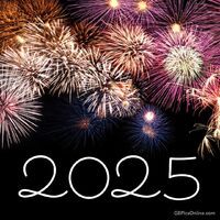 Farbenfrohes Feuerwerk erleuchtet den Nachthimmel, ein spektakulärer Start ins neue Jahr.