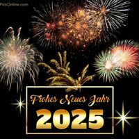 Spektakel am Himmel: Willkommen 2025! Feierlich erstrahlen die Feuerwerke in die Nacht.