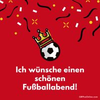 Feiert den König des Spiels! Ein Abend voller Fußball-Zauber wartet.
