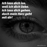 Ein Blick voll tiefer Emotionen, der das Unsichtbare spricht.