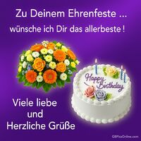 Zu deinem Ehrenfe...