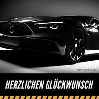 Eleganz in Schwarz: Ein moderner Sportwagen, der Luxus und Leistung verkörpert.