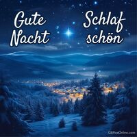 Gute Nacht, schla...