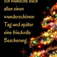 Funkelnde Lichter und warme Wünsche zum Fest.