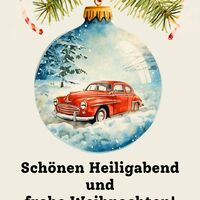Eine winterliche Fahrt ins Weihnachtswunderland.