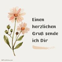 Zarte Blumen als Spiegel der Sanftheit - ein natürlicher Gruß der Freude.