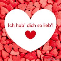 Ein Meer von Liebe, erfüllt von Herzlichkeit.