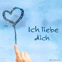 Ich liebe dich.