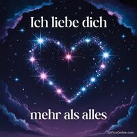 Ich liebe dich...