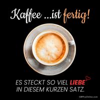Ein frischer Beginn mit einer Tasse Kaffee.