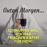 Eine versteckte Morgenroutine: Decke hoch, Kaffee bereit!