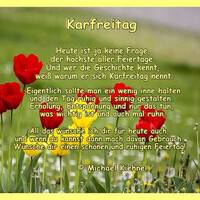 Karfreitag. Heute...